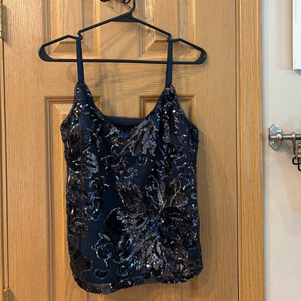 NWT White House Black Market Sequins Cami